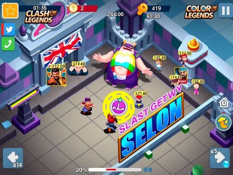 Color Clash Legends Gameplay Screenshot